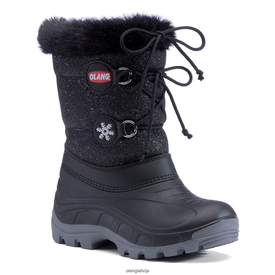 Olang lv bērni patty lux satikās ar melnu NL20H6130 apavi