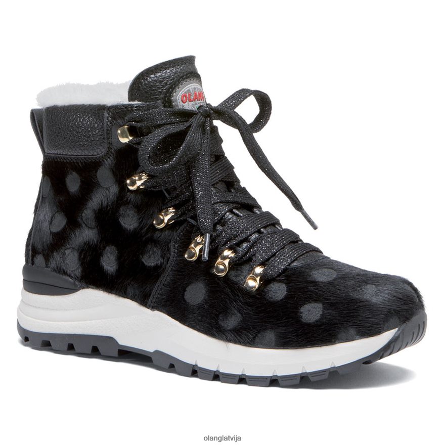 Olang lv sievietes Lima melni punktiņi NL20H650 apavi