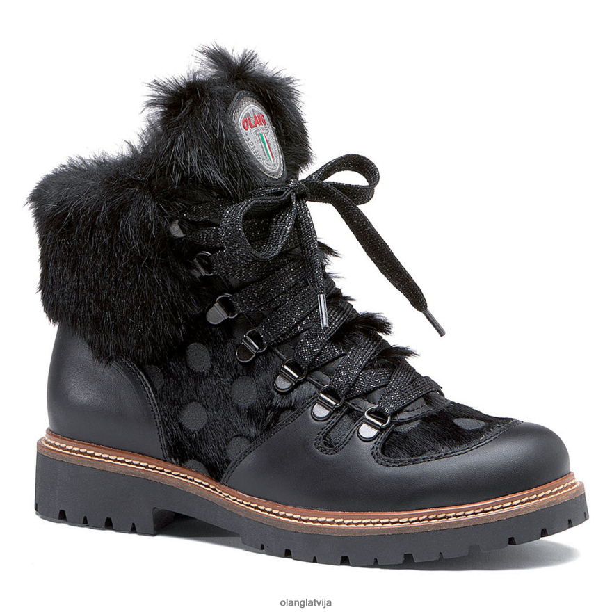 Olang lv sievietes ingvers wbx melni punktiņi NL20H652 apavi