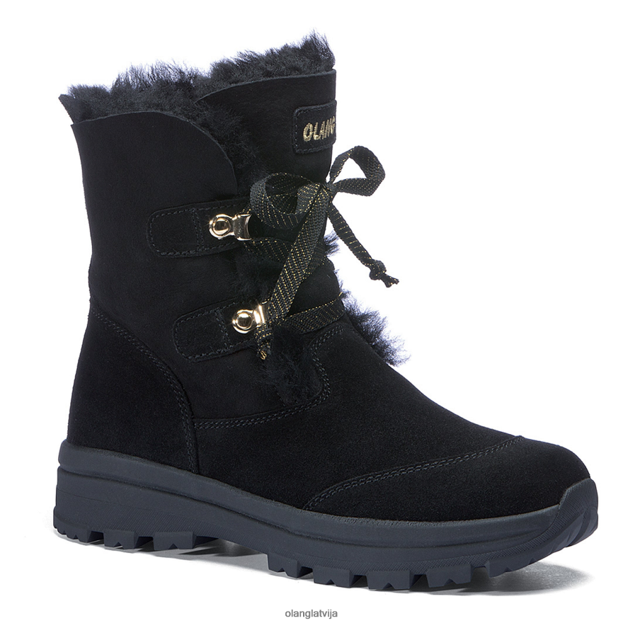 Olang lv sievietes lappone melns NL20H631 apavi