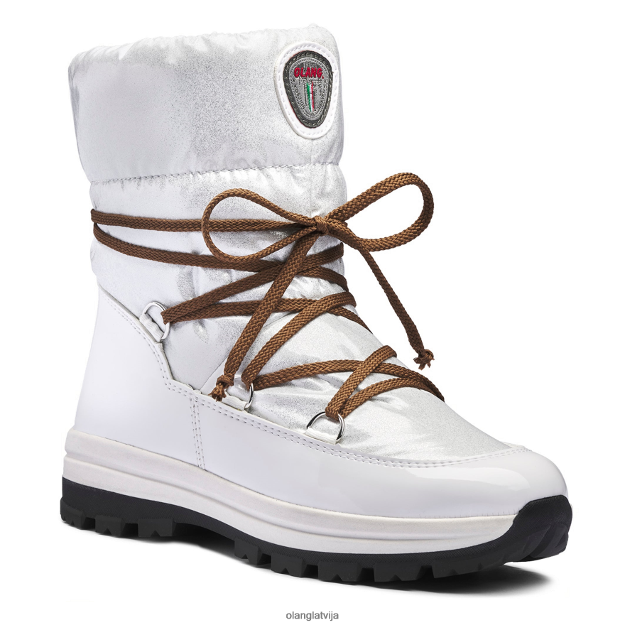 Olang lv sievietes operas ledus tekss balts NL20H655 apavi