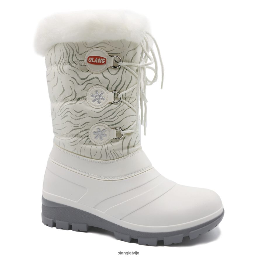 Olang lv sievietes patty lux met samts balts NL20H672 apavi